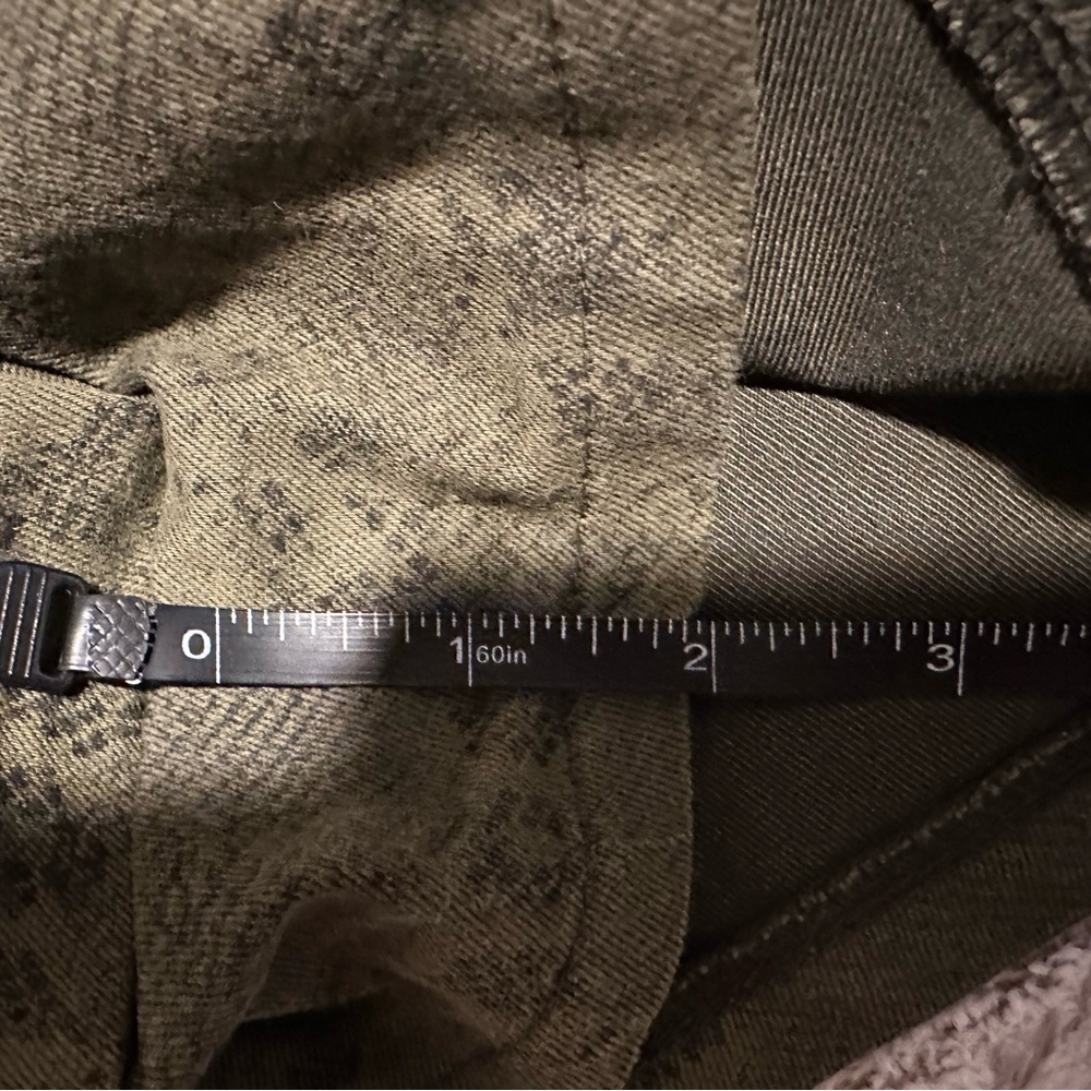 She + Sky Olive Snake Pattern  Asymmetrical Skort - Picture 7 of 9
